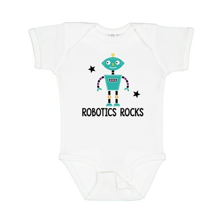 

Inktastic Robotics Rocks Funny Robot Gift Baby Boy or Baby Girl Bodysuit