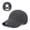 Dark gray, variant on Breathable Quick-Dry Ponytail Cap, Mesh Side Crisscross Back Baseball Hat-Navy Blue