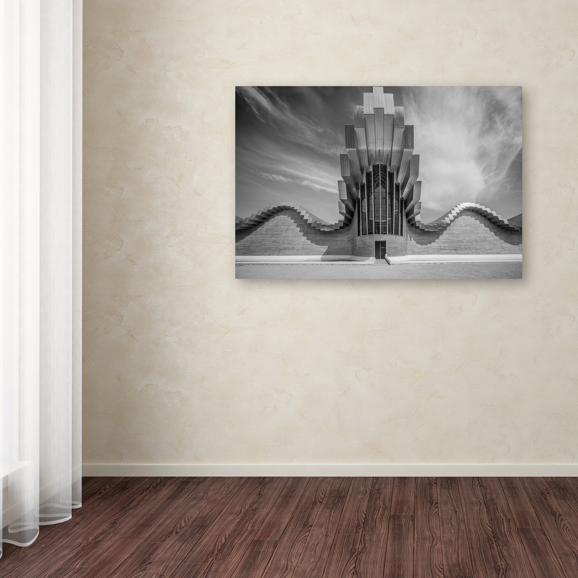 Trademark Fine Art 'Ysios Winery' Canvas Art by Luc Vangindertael