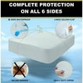 thumbnail image 3 of Mattshield Ultimate Kit de 3 piezas impermeable y anti chinches para cama Queen, 3 of 8