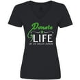 thumbnail image 3 of Inktastic Donate Life-Be an Organ Donor Women's V-Neck T-Shirt, 3 of 5