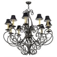 thumbnail image 4 of Meyda Tiffany 120309 Phillipe 10 Light 42" Wide Chandelier - French Bronzed, 4 of 5