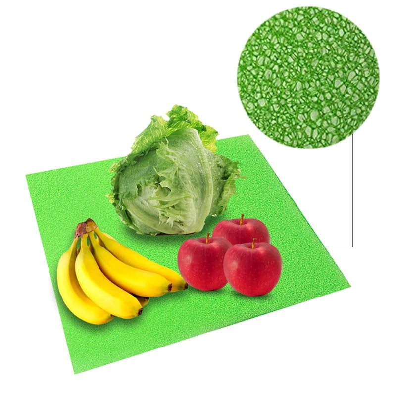 Fruit & Veg Life Extender 4x Fridge Liner Draw Mat Antibacterial Cabinet Cover 