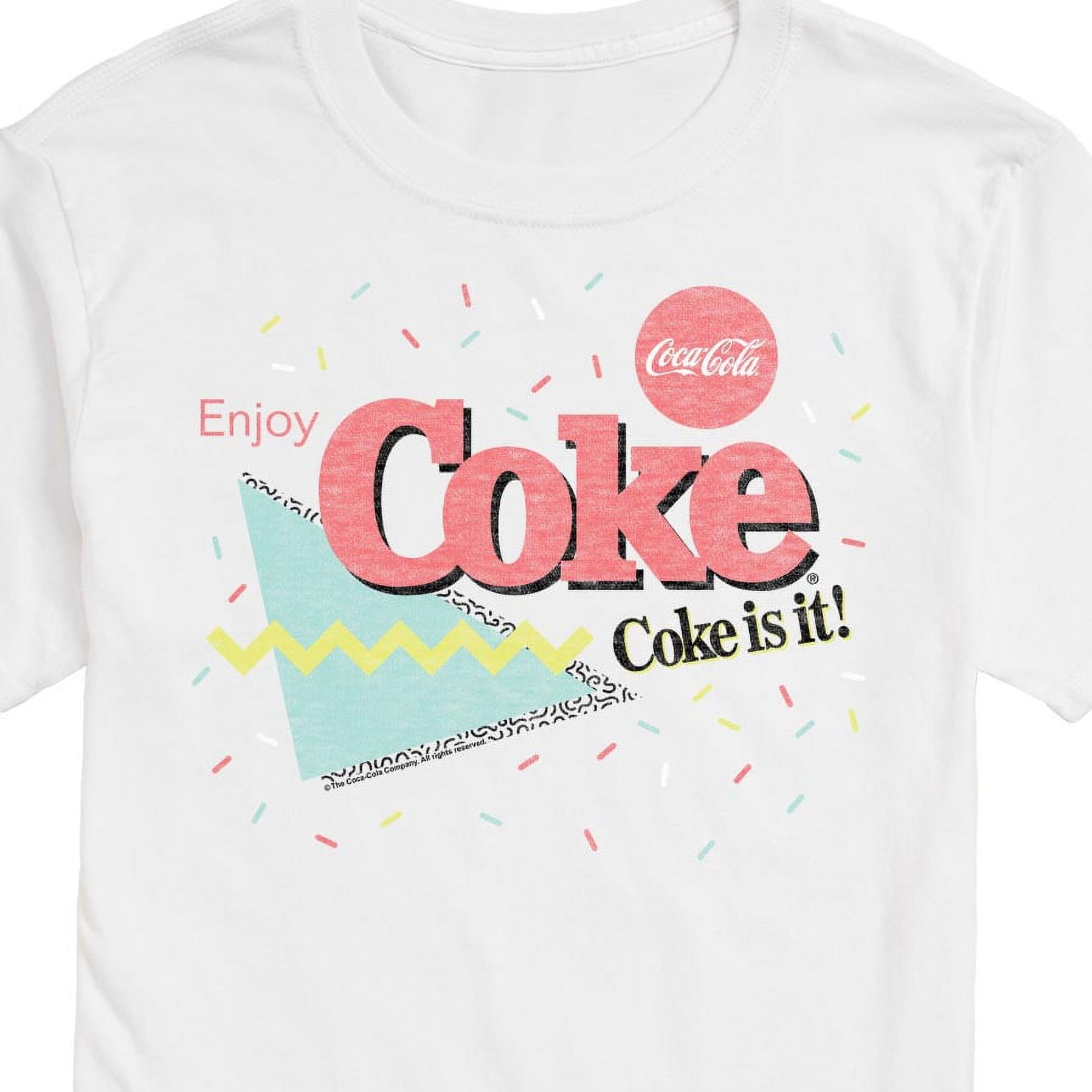 coca cola verdy Electric Youth TEE L Coca-Cola Men's T-Shirt, 90's