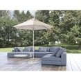 thumbnail image 7 of HomeRoots 9' Ecru Polyester Round Market Patio Umbrella, 7 of 7