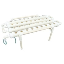 Hydroponic Pipeline Grow Kit Garden Plant Growing System 4 Pipe 36 Holes with Water Pump