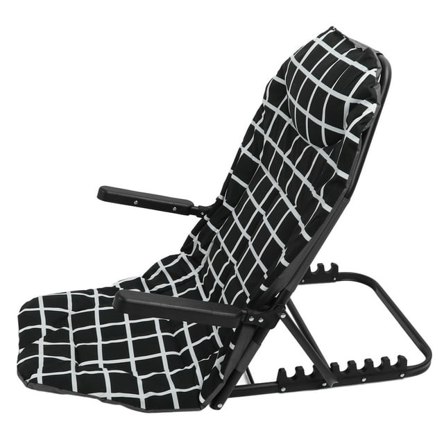 Respaldo De Cama Elevable, Respaldo De Cama Plegable, 7 Alturas, Brazos Ajustables, Cabeza De Cuello Engrosada, Soporte Lumbar Para Mujer Embarazada Para Playa