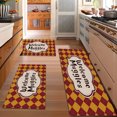 thumbnail image 2 of Floral Kitchen Rugs Sets of 3, Non Slip Kitchen Rugs and Mats Washable Farmhouse Kitchen Rugs Floral Kitchen Floor Mat Carpet Runner Rugs for Hallway Laundry Room, 2 of 12