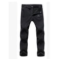 thumbnail image 1 of Pantalones de exterior para hombre, resistentes al viento, impermeables, gruesos, cálidos, de caparazón suave, para escalada, de forro polar, para mujer, 1 of 6