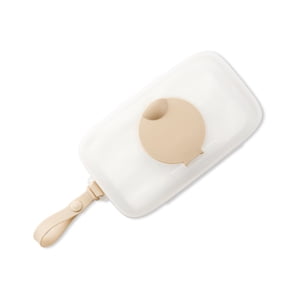 Skip Hop Grab & Go Snug Seal Wipes Case, Oat