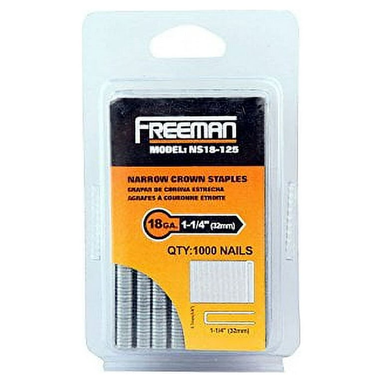 Freeman NS18-1 18-Gauge Glue Collated 1 Freeman NS18-1 18-Gauge Glue Collated 1