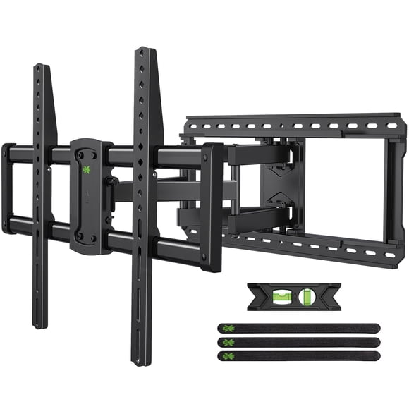 USX MOUNT Full Motion TV Wall Mount for Large TVs 42-97 Inch up to 150 lbs, Wall Mount TV Bracket with Swivel and Tilt, Fits 16",