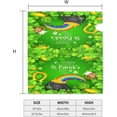 thumbnail image 6 of St. Patrick''s Day Mailbox Cover Mailbox Wraps, Waterproof Mailbox Covers Magnetic Post Box Cover Large Size 25.5"(L) x 21"(W) Garden Yard Outside Farmhouse Home Decor, 6 of 7