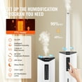 thumbnail image 4 of VEVOR Humidificateur Commercial 2,4 Gal Brume Fraîche/chaude pour Recharge de 430,6 Pi2, 4 of 9