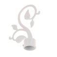 thumbnail image 4 of 2Pcs Curtain Rod Ends Drapery Pole Head Hardware Window for Dia. 28mm Rod Leaf#White, 4 of 9