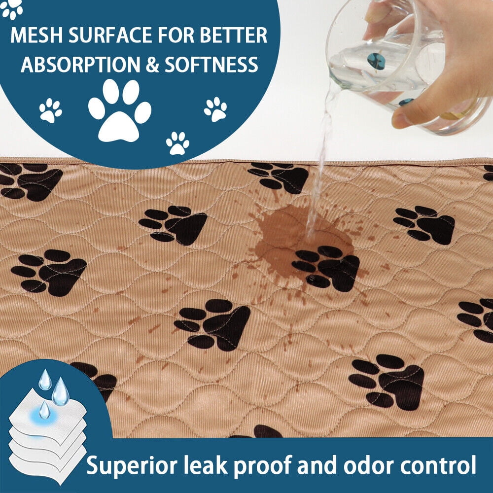 Pet Artist 	Pet Pee Pads Mats Puppy Training Pad Toilet Wee Cat Dog Reusable Washable Small Medium Large
