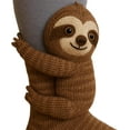 thumbnail image 5 of Animal Socks, Sloth Socks 3D Knit Animal Sock for Women, Double-Layer Cotton Funny Christmas Hugging Socks (Sloth), 5 of 6
