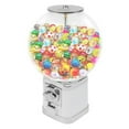 thumbnail image 2 of 1 Dollar Twister Ball Dispenser, Big Capsule Vending Machine, Commercial Vending Machine, Gumball Machine, Coin Operated Vending Machine for Retail Stores Game Halls (White), 2 of 4