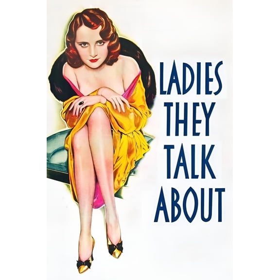 Ladies They Talk About (1933) Movie DVD Crime,Drama