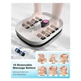 thumbnail image 4 of SPA4PIEDS Electric Collapsible Foot Spa with Heat, Remote Control, 16 Massage Rollers, Bubble, Temperature Adjustment, Foot Care for Home Use, Black, 4 of 10