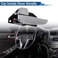 thumbnail image 3 of Mango de puerta interior del lado del conductor delantero y del lado del pasajero trasero izquierdo para Hyundai Sonata 2001-2005 Negro Cromo 1 Pc, 3 of 6