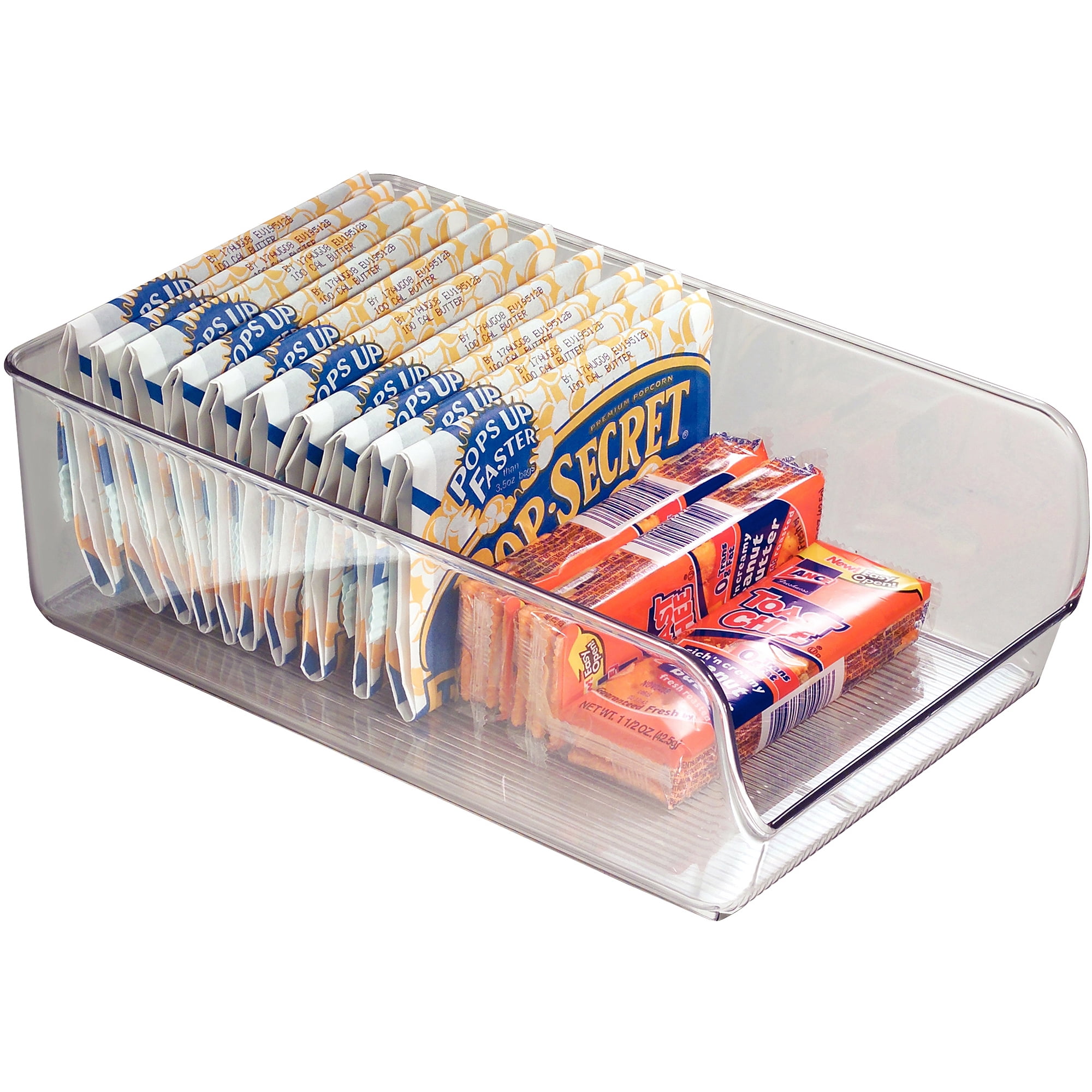 iDesign Kitchen Cabinet Organizer, Clear