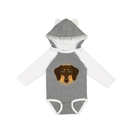

Inktastic Dachshund Dog Gift Gift Baby Boy or Baby Girl Long Sleeve Bodysuit