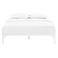 thumbnail image 4 of Modway Ollie Modern Sturdy Powder Coated Steel Full Bed Frame in White, 4 of 5