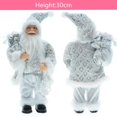 thumbnail image 3 of Muñeco Noel,navidad santa muñeca figura estatua de pie,Figuras Adornos de mesa Escritorio Navidad,Decoración Resina Regalo Año Nuevo Coleccionable,Regalo decorativo de mesa Zulema Muñeco de Papá Noel, 3 of 8
