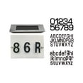 thumbnail image 3 of Almencla House Address Sign Plaque Solar Light up Decoration Multiple Numbers and Letters 140x200mm Panel, 3 of 8