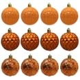 thumbnail image 1 of Adorno navideño para árbol de Navidad Gardenne, juego de 12 bolas navideñas colgantes, acabado fino, detalles delicados, juego de adornos brillantes., 1 of 8