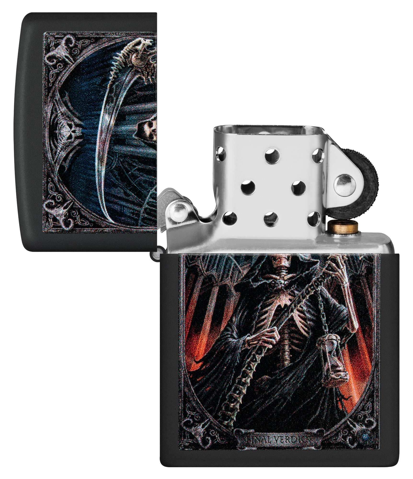 在庫ラスト 新品未開封 Smoke&Mirrors Echo ホロ 2個セット Zippo Anne Stokes Final Verdict Black Matte Pocket Lighter