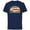 Navy, variant on Marvel WandaVision Westview Retro Standard - Short Sleeve Cotton T-Shirt for Adults - Customized-Black