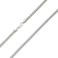thumbnail image 2 of Diamond-Cut Iced Link Unisex Adult Chain 10K White Gold, All – Goldum NYC, 2 of 3