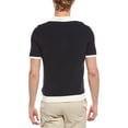 thumbnail image 2 of Onia mens  Linen-Blend Knit Polo Shirt, XL, White, 2 of 3