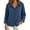 Navy, variant on uublik Corduroy Jacket Women Navy Button Front Lightweight Classic Casual Outerwear with Pockets