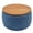Navy, variant on Round Storage Ottoman,2 in 1 Function,End Table and Ottoman,Coffee Table with Storage for Living Room,Natural