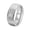 Silver, variant on Men's and Women's Stainless Steel Personality Rhomboid Pattern Punk Ring Gold Size 9