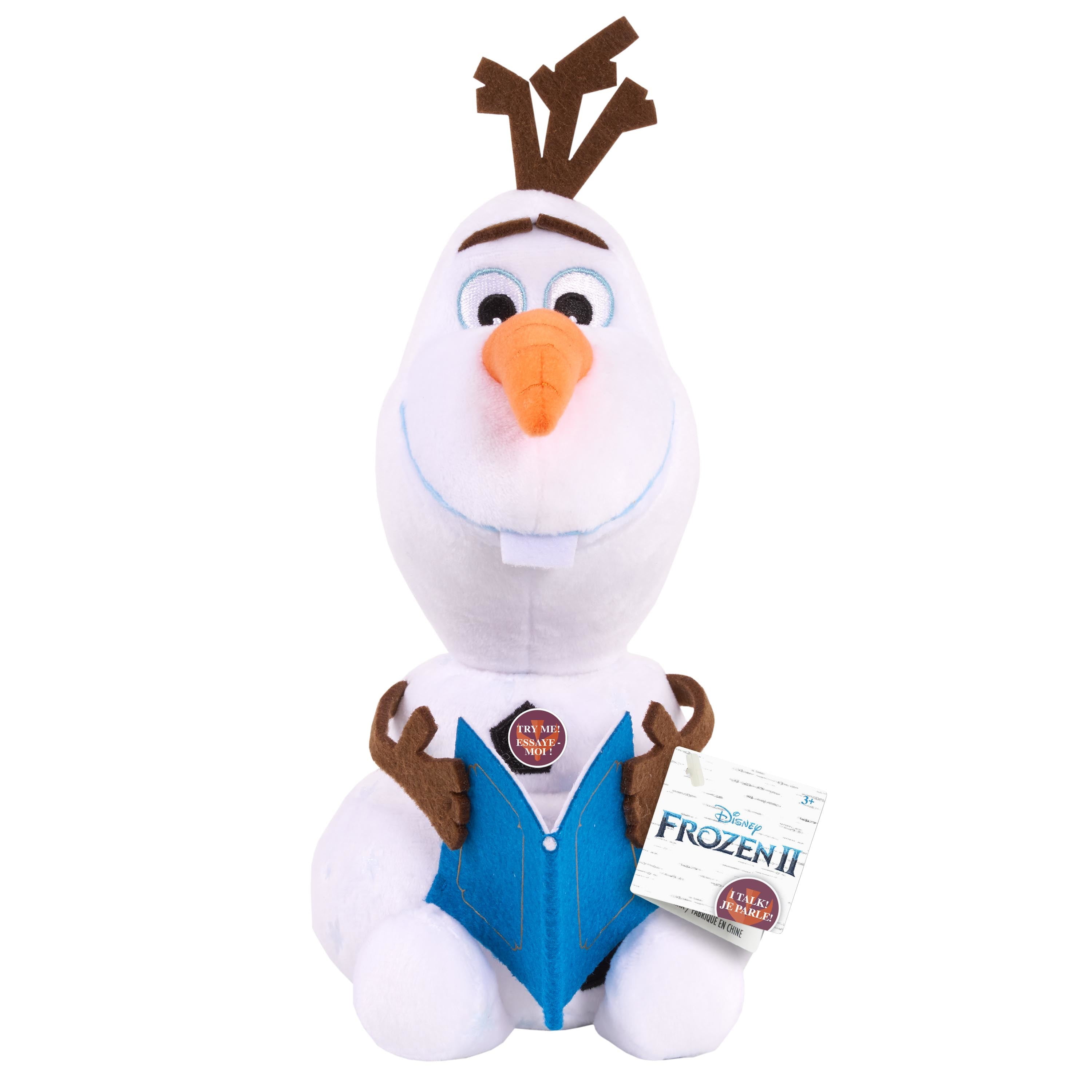 Frozen 2 Talking 9.5-inch Small Plush Olaf, Officially Kids Toys for Ages 3 Up, and Presents Walmart.com