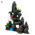 thumbnail image 2 of Mdesiwst Resin Simulation Mountain Rockery Aquarium Ornament Fish Tank Landscape Crafts, 2 of 8