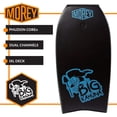 thumbnail image 2 of Morey Big Kahuna 44" Bodyboard - Black / Light Blue / White, 2 of 7
