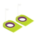 thumbnail image 2 of Copa de putting de golf y entrenamiento de putting de bandera Accesorios prácticos y livianos para 2 piezas, 2 of 9