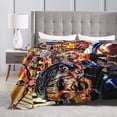 thumbnail image 5 of Rhea Ripley Blanket, Super Soft Throw Blanket, Cozy Flannel Blankets For Boys Girls, Warm Blankets For Couch Sofa Bed, 60"X50", 5 of 9