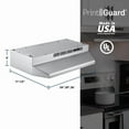 thumbnail image 5 of Broan 24" Range Hood, Non-ducted, 2-Speed Rocker, Light, 5 of 5
