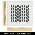 thumbnail image 2 of Knit Stitch Pattern DIY Cookie Wall Craft Stencil - 11.5 Inch, 2 of 5