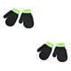 thumbnail image 3 of Sonducket 1 par de manoplas para niños, accesorio de ropa cómoda, Color sólido, tejido térmico, manoplas para niñas, niños, para invierno, negro Negro 2piezas Sonducket CBP341923, 3 of 5