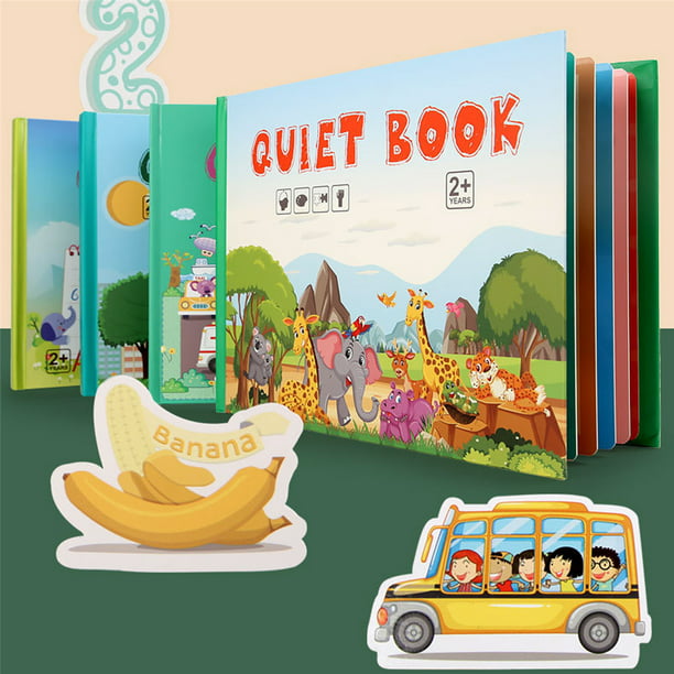 Busy Book for Kids - Preschool Learning Magnetic Busy Book Quiet 