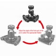 thumbnail image 1 of Aluminum Alloy Table Top Dolly Car Roller Slider for DSLR Rig Film Camera, Create Dynamic Shots, Precise Calibration for Phone and Mirrorless Camera, Quick Connection to Phone, 1 of 7