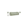thumbnail image 2 of Meridian Furniture Penelope Mint Chenille Fabric Sofa, 2 of 15