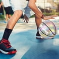 thumbnail image 4 of KPASON Customized Basketball, Custom Name or Photos on Basketball, Personalized Holographic Basketball Indoor Outdoor Official Size 7/29.5", Special Basketball Gifts for Boys, Girls, Men, Women, 4 of 16